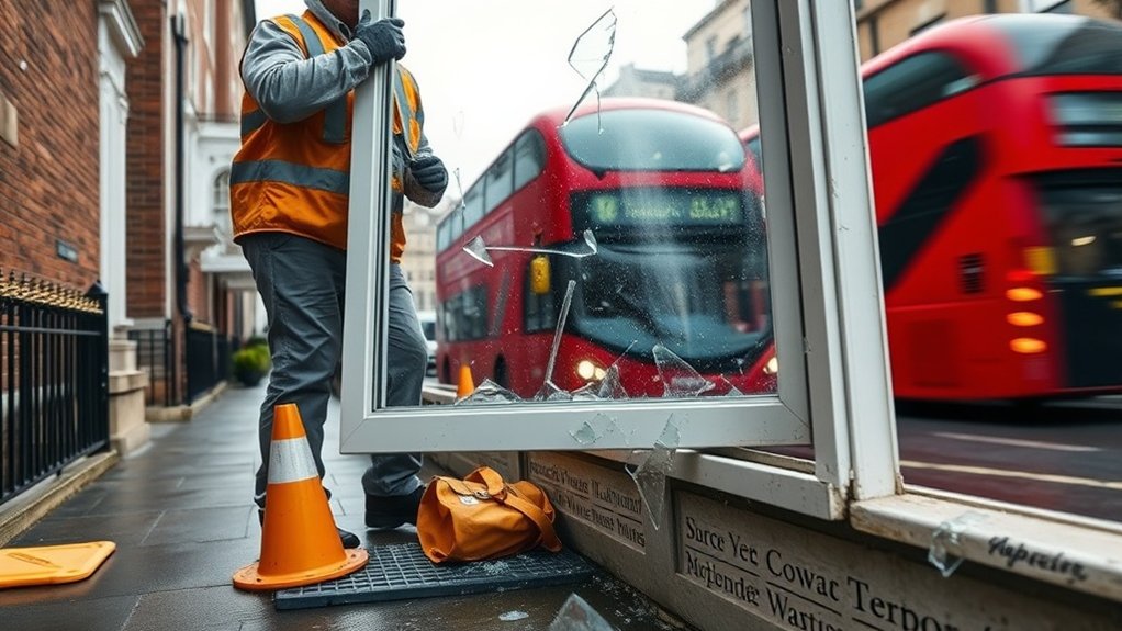 Broken Glass Replacement Kilburn