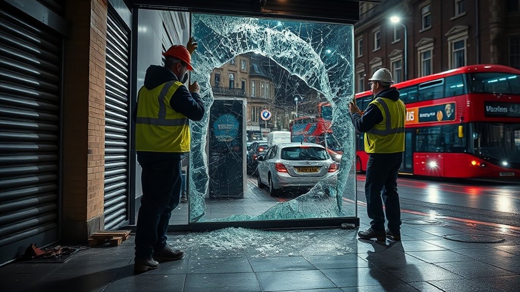 Emergency Shop Front Repair Kilburn