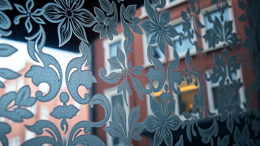Patterned Decorative Glass Kilburn